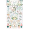 craft consortium secret garden puffy stickers ccst