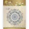 PM10240 PM Golden Christmas Wall Clock