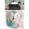 craft consortium enchanted jungle chipboard epheme