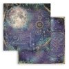 stamperia cosmos infinity astronomy 12x12 inch pap