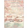 stamperia a4 rice paper sweet winter time 6 pcs df