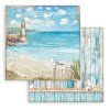 stamperia blue dream 12x12 inch paper sheets light