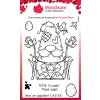 woodware egg painting gnome clear stamps frs977