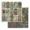 stamperia magic forest 12x12 inch paper sheets tag