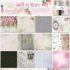 dress my craft wall of roses 6x6 inch paper pad dm (1)