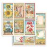 stamperia sunflower art 12x12 inch paper pack sbbl