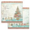 stamperia christmas greetings 12x12 inch paper pac2
