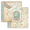 stamperia christmas greetings 12x12 inch paper pac8
