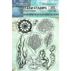 stamperia songs of the sea clear stamps corals wtk