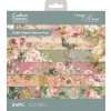 crafters companion vintage rose 8x8 inch vellum pa