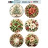 CDS10180 Scenery Card Deco Essentials Holly Round 400x566