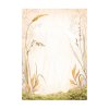 stamperia woodland a6 rice paper backgrounds 8pcsh