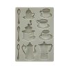 stamperia coffee and chocolate silicon mould a5 cu