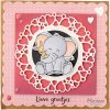 marianne design stamp die stick wolke elephant hugf