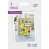 gemini illustrated embossing folder garden rose ge