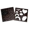 studio light gorjuss be kind mask stencil set 2pcs (2)