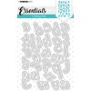 studio light alphabet handletters cutting dies sl