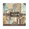 stamperia sea land 8x8 inch paper pack sbbs101