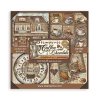 stamperia coffee and chocolate maxi 8x8 inch paper