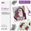 crafters companion decoupage 6x6 inch topper pad p