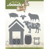 PM10266 PM All About Animals Stable with Cattle 700x700