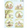 marianne design decoration sheet a4 picnic in the