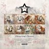 paper favourites horses and flowers 12x12 inch pap