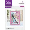 crafters companion taking flight create a card die