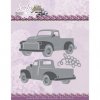 BBD10016 BB Lovely Lilacs Lovely Pick up Truck 700x700