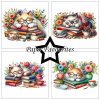 paper favourites sleeping cats 12x12 inch paper pa (2) 23 11zon