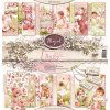 Sada oboustranných papírů Design Margaret Baby Girl 30x30cm