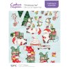 crafters companion 3d topper pad christmas joy cc