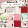 dress my craft christmas bells 6x6 inch paper pad 6 11zon