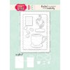 craft you design atc frame with a cup of coffee di 4 11zon