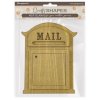 stamperia mdf crafty shapes blanks mail box klsm18
