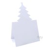 mintay basic christmas tree card base white 5pcs m