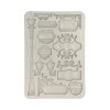 stamperia art of travelling a5 silicon mould plate 14 11zon