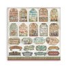 stamperia art of travelling 12x12 inch paper pack (8) 5 11zon