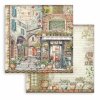 stamperia art of travelling 12x12 inch paper pack (3) 7 11zon