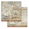 stamperia art of travelling 12x12 inch paper pack (4) 8 11zon