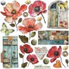Pergamen Ciao Bella Vellum Majestic Dream Fussy Cut 15x15
