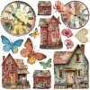 Pergamen Ciao Bella Vellum Majestic Dream Fussy Cut 15x15