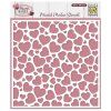 nellie snellen mixed media stencil pop up hearts m 22 11zon