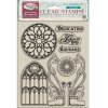 stamperia master of magic clear stamps gothic elem 3 11zon