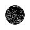 stamperia round frame with flowers thick stencil 1 42 11zon