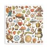 stamperia hidden grove 12x12 inch paper pack maxi (8) 24 11zon