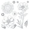 crafters companion flora fauna 6x6 inch foil trans (6)