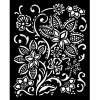 stamperia timeless thick stencil 20x25cm batik flo 28 11zon