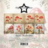 paper favourites rustic mushrooms 6x6 inch paper p 33 11zon