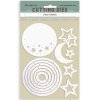 stamperia starlit dreams a5 cutting dies sft09 10 11zon